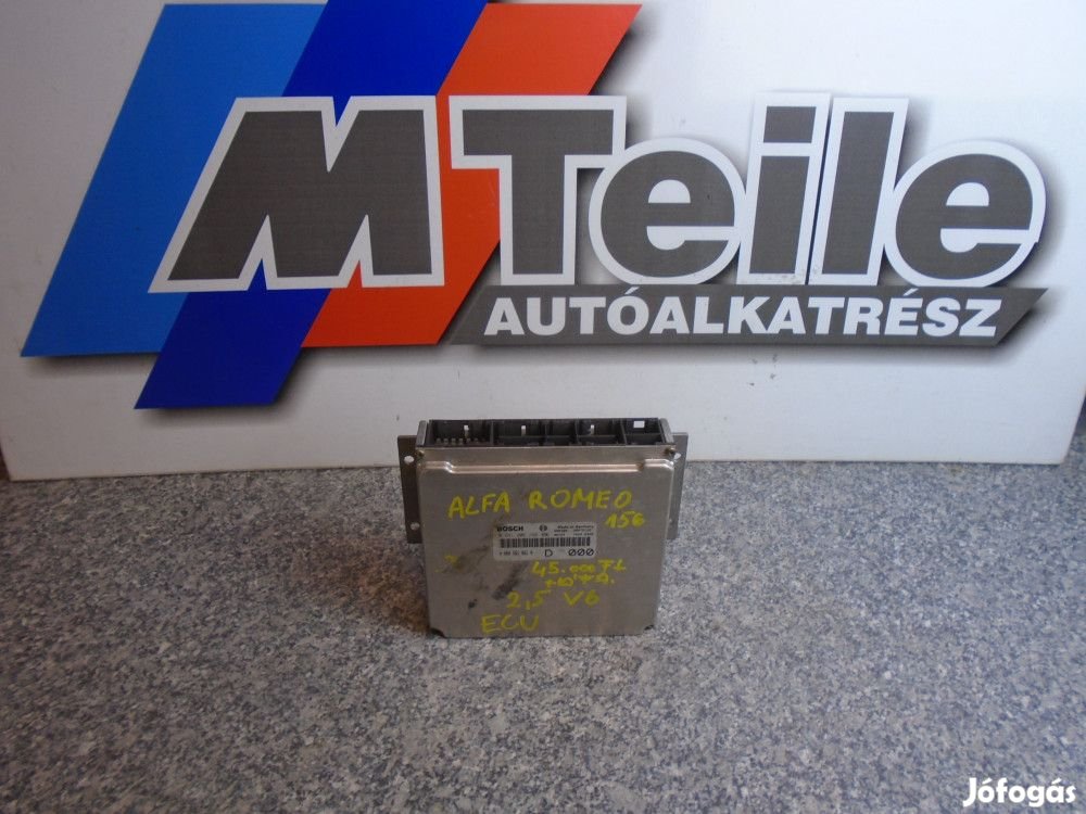 [GYÁRI BONTOTT] ALFA ROMEO - ECU Motorvezérlő - 156 - 2,5 V6